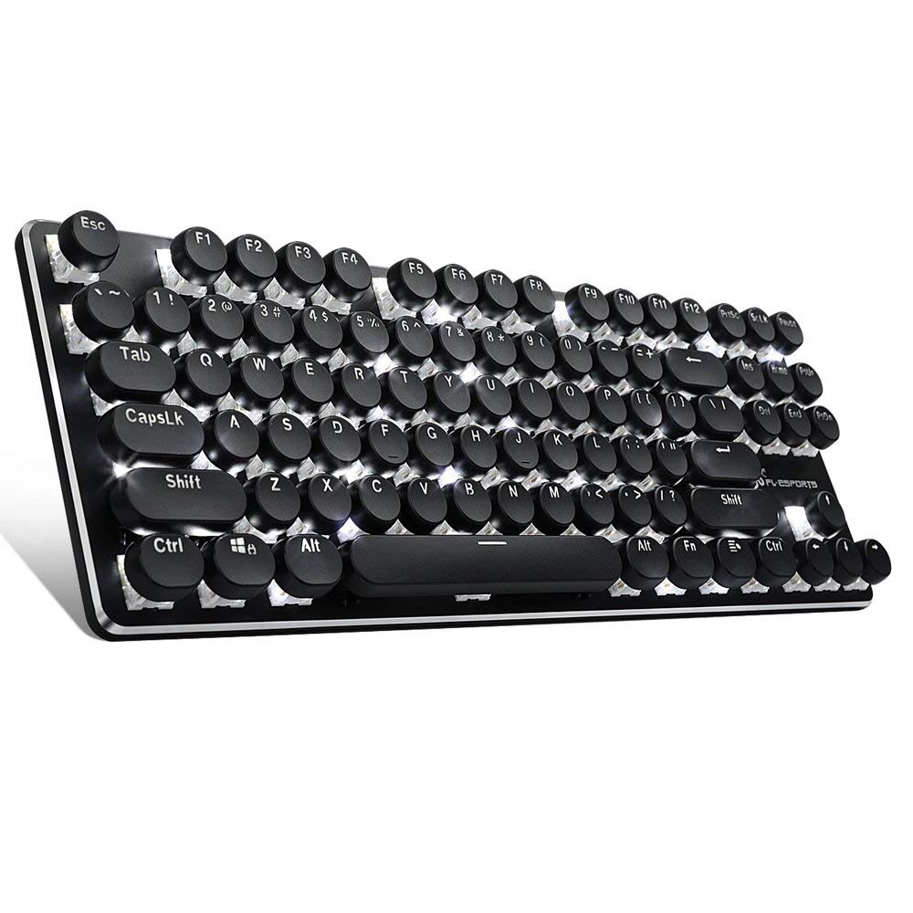 JBonest Typewriter Keyboard Retro 87 Keys